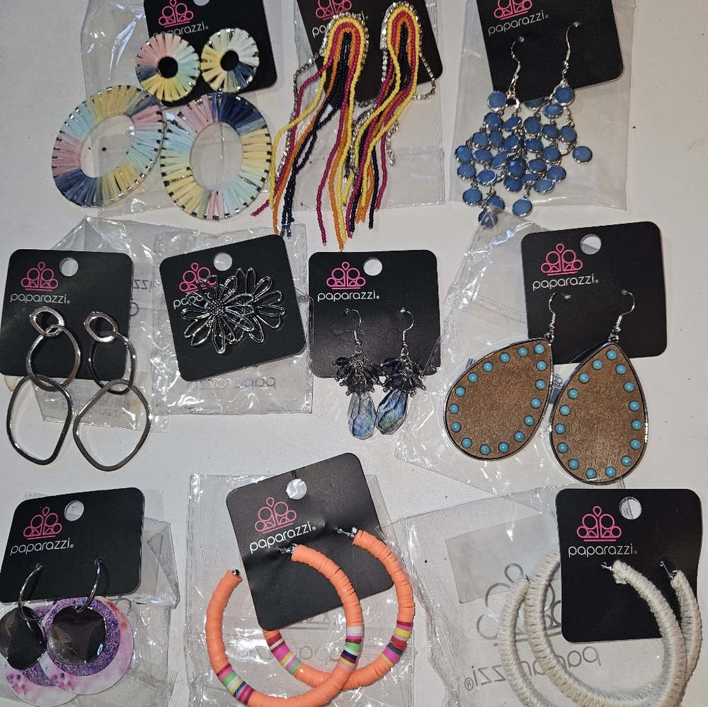 Paparazzi Colorful Earrings Collection